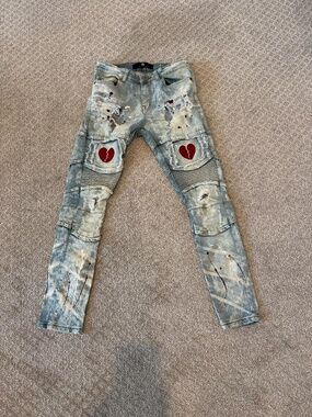 Focus “Broken Heart” Jeans
